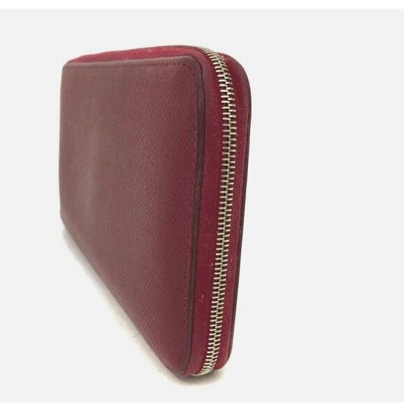Authentic HERMES Azap Veau Epsom Leather Zip Around Long Wallet - Picture 3 of 10